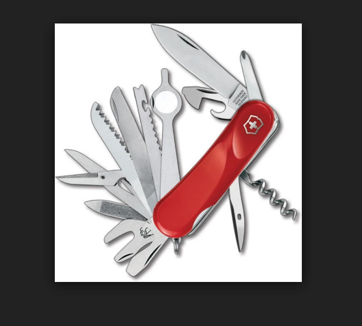 SWISS ARMY VICTORINOX 2.5383.EUS2 EVOLUTION 28 RED MULTI FUNCTION POCKET KNIFE. 3 SWISS ARMY VICTORINOX 2.5383.EUS2 EVOLUTION 28 RED MULTI FUNCTION POCKET KNIFE.