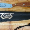 GROHMANN 60TH ANNIVERSARY MICARTA HANDLE FIXED BLADE KNIFE WITH SHEATH