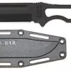 KA-BAR 1117 NECK KNIFE WITH HARD SHEATH FIXED BLADE KNIFE -MADE IN USA