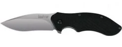 KERSHAW 1605 CLASH PLAIN EDGE SPEEDSAFE ASSISTED FOLDING KNIFE.