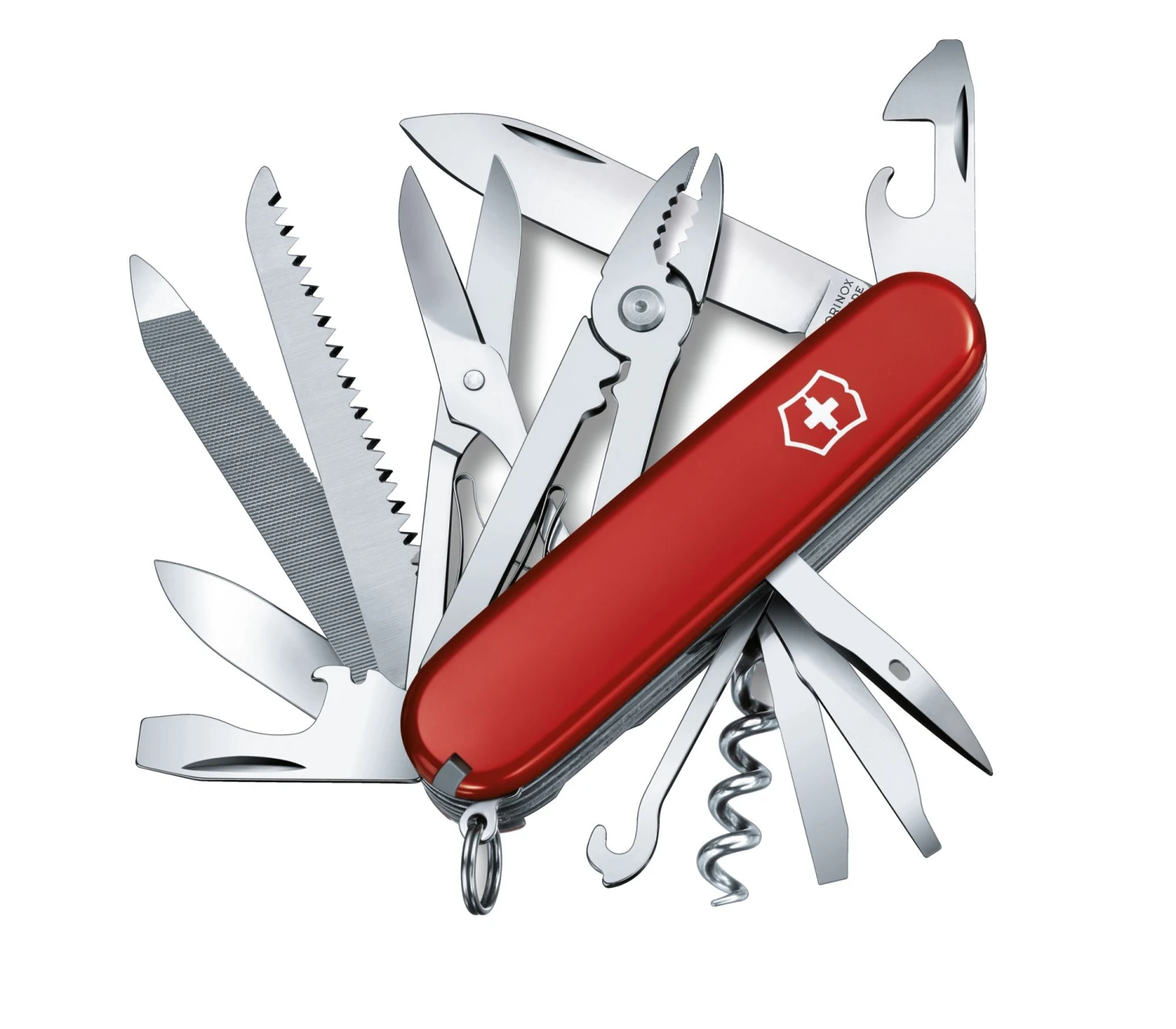 SWISS ARMY VICTORINOX 1.3773-X2 HANDYMAN RED MULTI FUNCTION POCKET KNIFE. 3 SWISS ARMY VICTORINOX 1.3773-X2 HANDYMAN RED MULTI FUNCTION POCKET KNIFE.